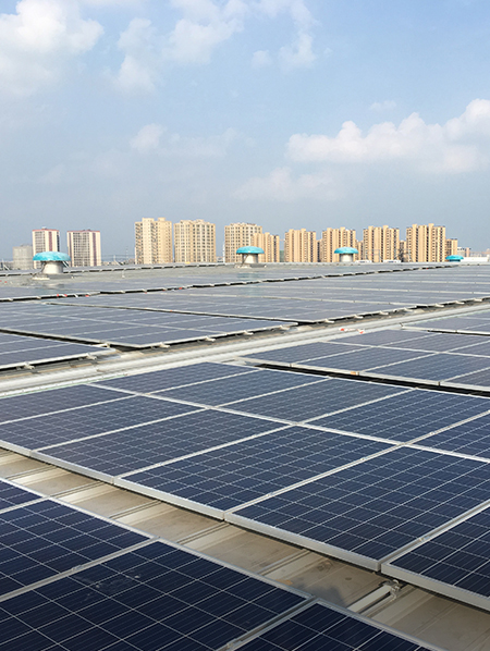 上海京东2.43兆瓦屋顶分布式项目
